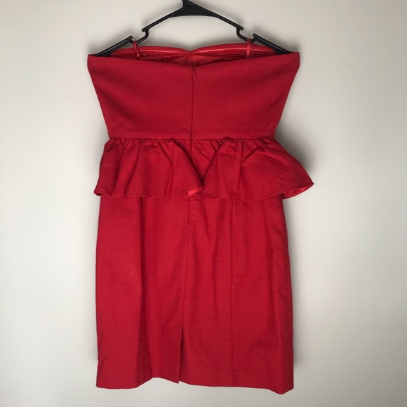 Modalista Red Ruffle Dress - Picture 4 of 7